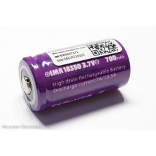 Efest Purple IMR 18350 - 700mAh - Button Top